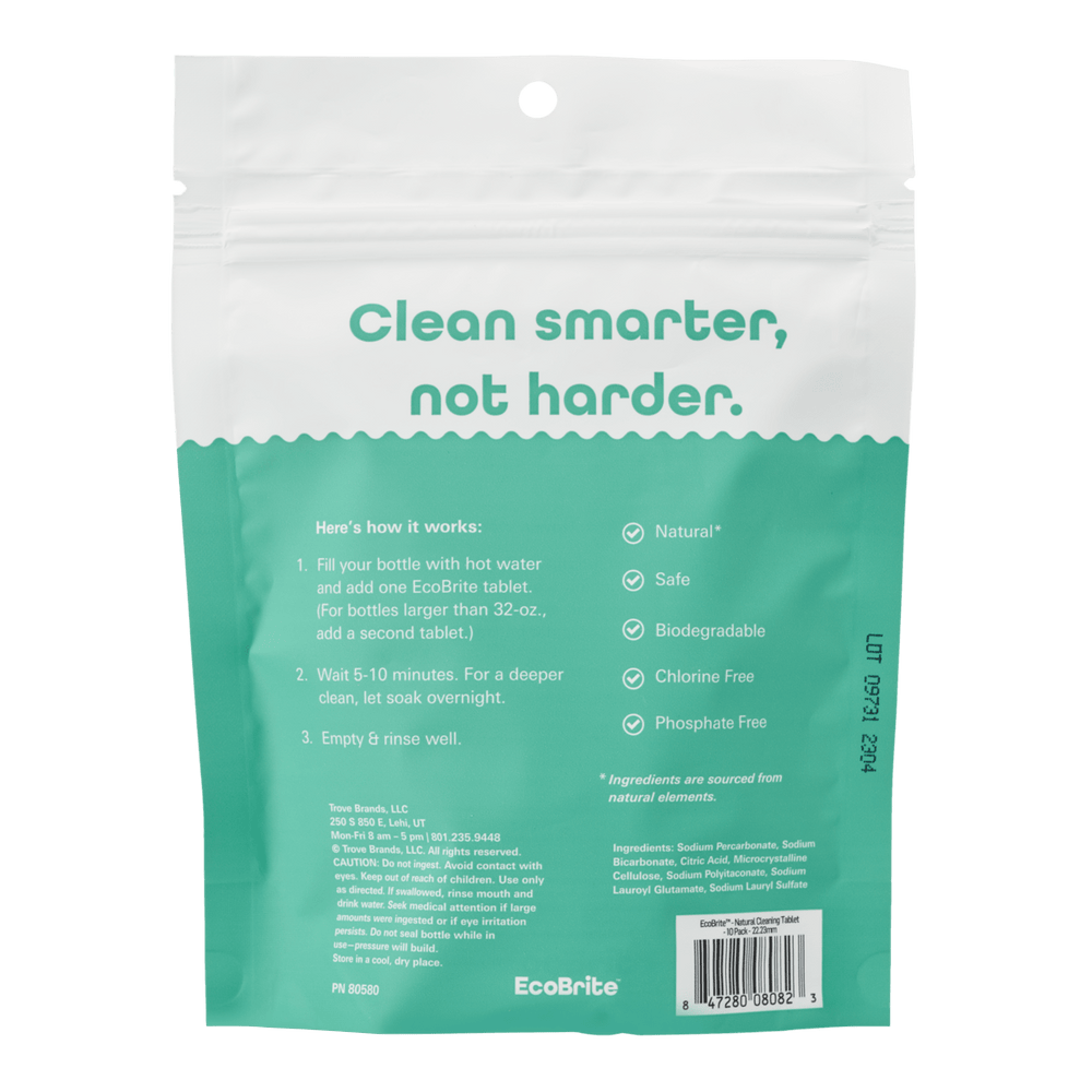 Bottle Cleaning Tablets EcoBrite