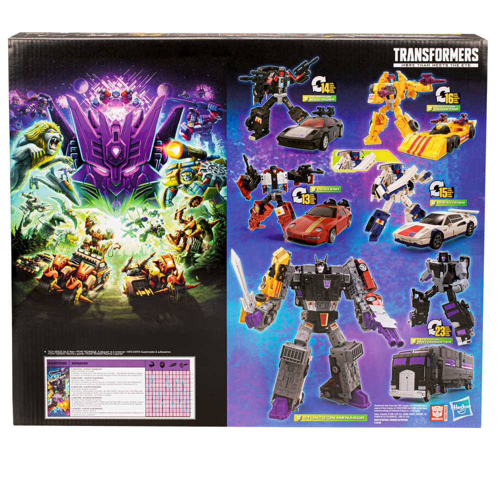 Transformers Legacy Evolution Stunticon Menasor Multipack
