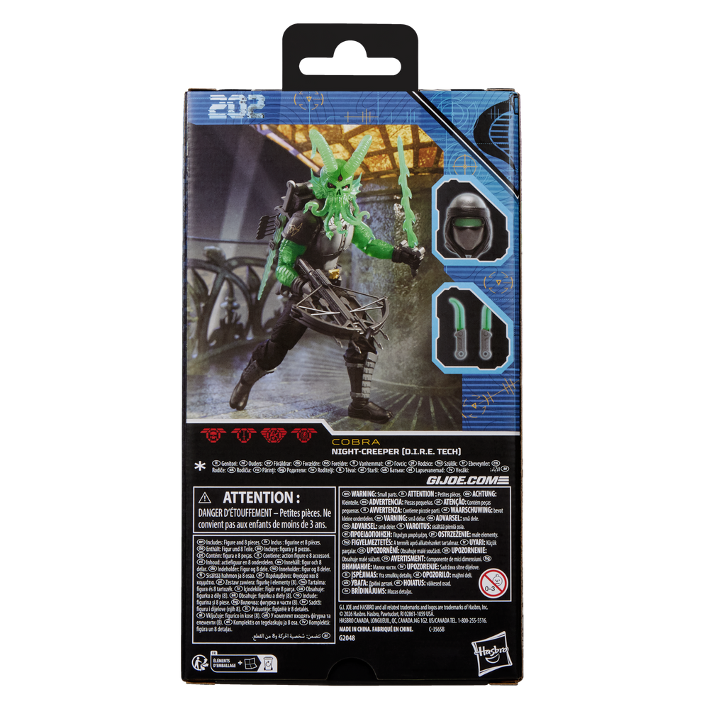 G.I. Joe Classified Series #202, Night-Creeper (D.I.R.E. Tech)