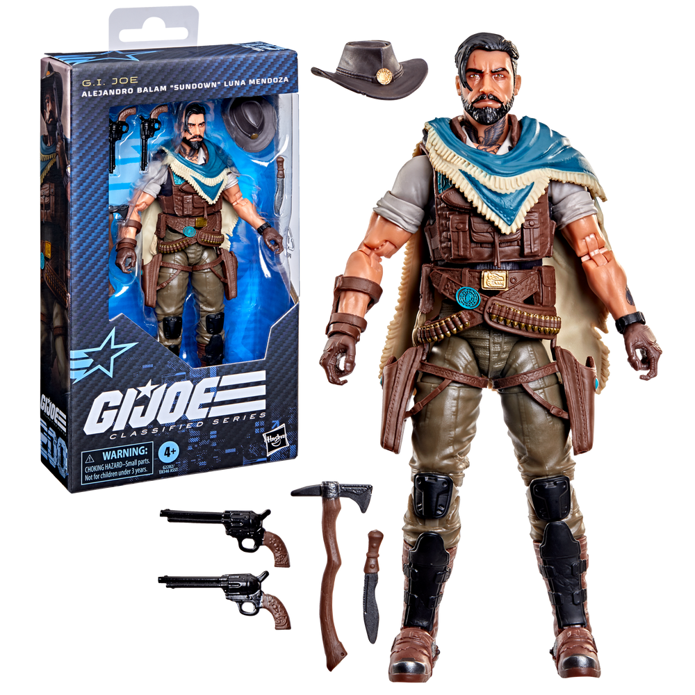 G.I. Joe Classified Series #200, Alejandro Balam "Sundown" Luna Mendoza