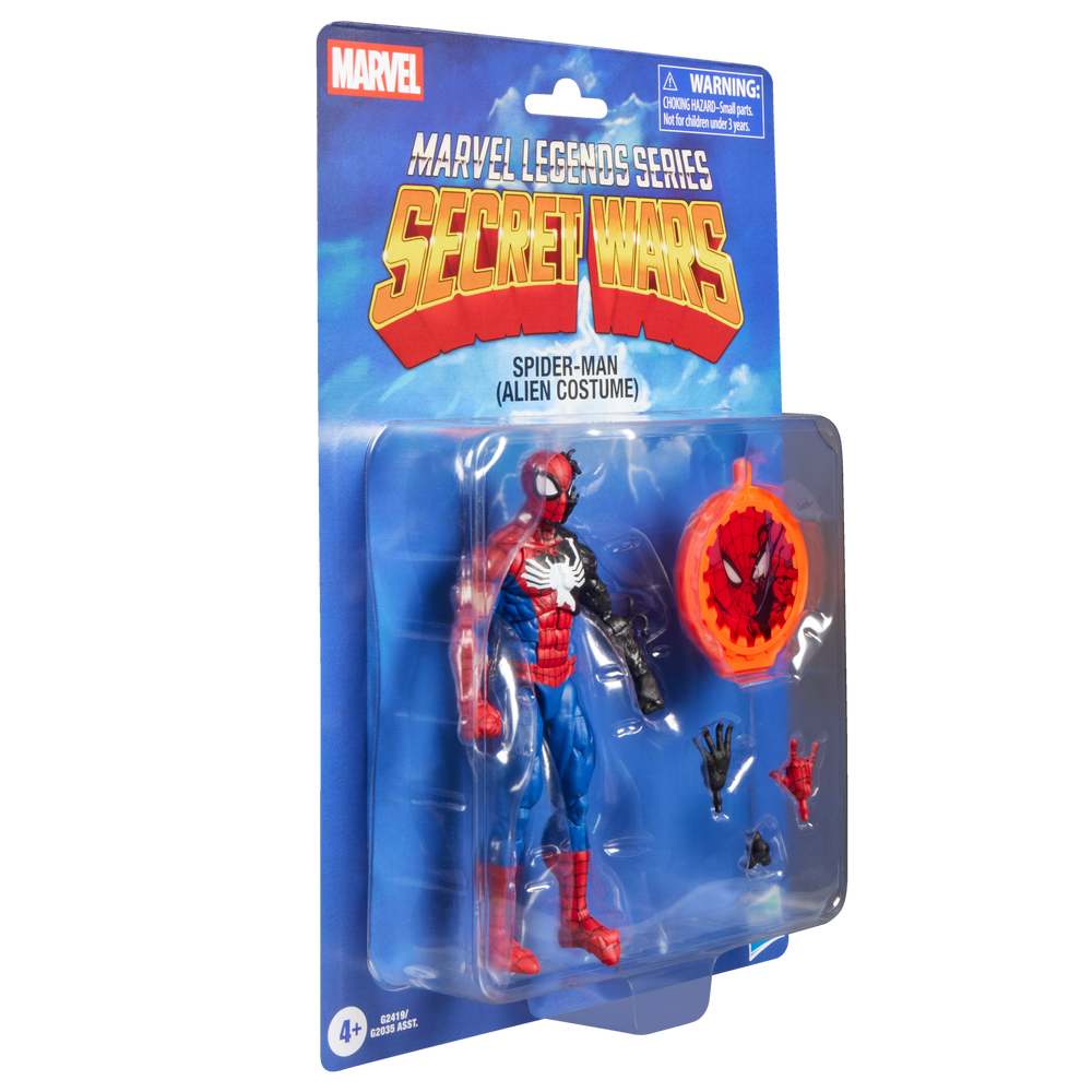 Marvel Legends Series Secret Wars Spider-Man (Alien Costume)