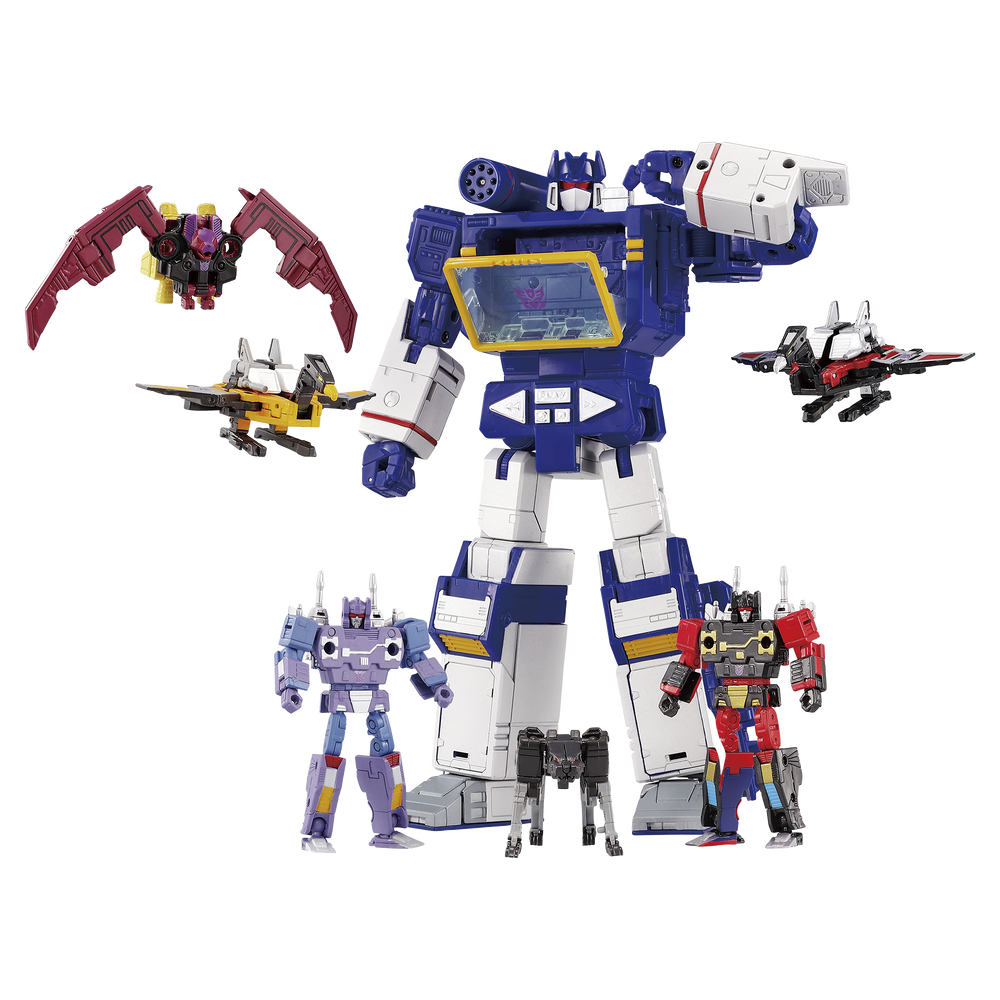 Transformers Takara Tomy MPG-22 Jaguar, Buzzsaw, & Ratbat