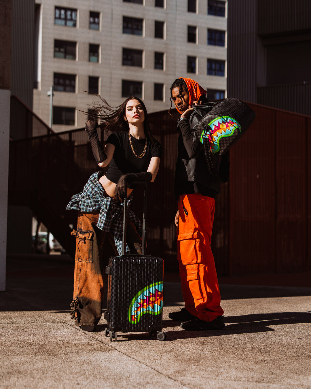 SLIME TAKEOVER HARD SHELL CARRY-ON LUGGAGE